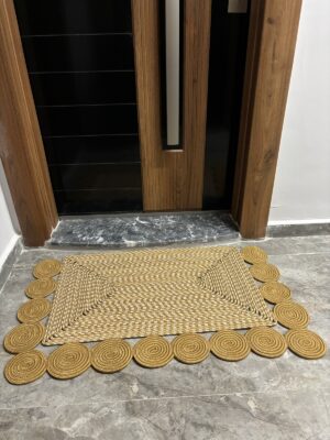 Alternative view of Venedik Serisi Jüt, Desenli Kapı Önü, Paspası, Banyo Paspası, Balkon Paspası / Hediyelik, Ev Eşyası.