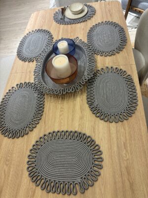 Alternative view of Galaxy Oval Modern Jüt Supla Ve Düzenleyici 7'li set