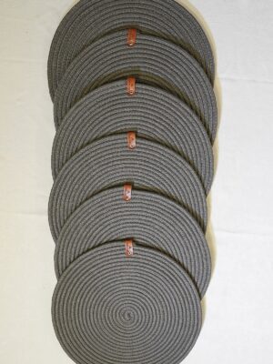 Jüt, Amerikan Servis, 6 - Adet, Antrasit Supla, Dayanıklı, Isıya Duyarlı, Uzun Ömürlü,