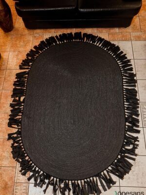 Alternative view of Milda Jüt Hasırlı El Örgüsü Halı Kilim