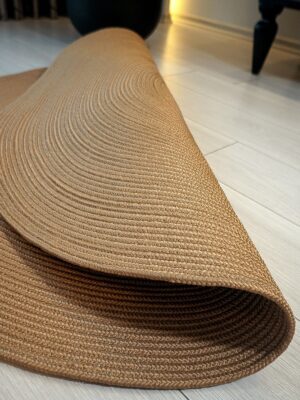 Alternative view of Jüt Yuvarlak Hasır Görünümlü Klasik Halı Kilim