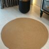 Jüt Yuvarlak Hasır Görünümlü Klasik Halı Kilim