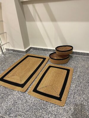 Alternative view of Venedik Jüt , Hasır ,Banyo Paspas Takımı, 4'lü Banyo Takımı
