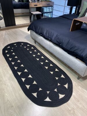 Alternative view of Jüt Hasırlı El Örgüsü Kilim