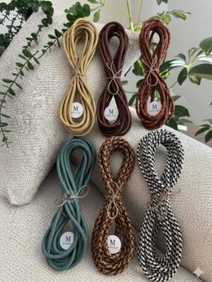 Polipropilen Örgü Halat 7-8 mm – Çanta, Supla, Sepet ve Runner Yapımına Uygun