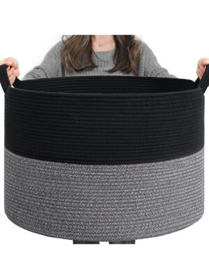 Alternative view of Amaterasu Jüt Hasır Sepet, Düzenleyici Sepet, Hasır Dokuma Sepet 40cm x 30cm