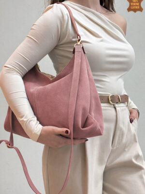 Enyola %100 Hakiki Deri Modern Tasarım Yavrulu Omuz ve Çapraz Çanta