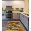 Chef Koleksiyon Mutfak Halıları, Mutfak Yollukları, Kaymaz Pamuk Taban Yıkanabilir Halılar