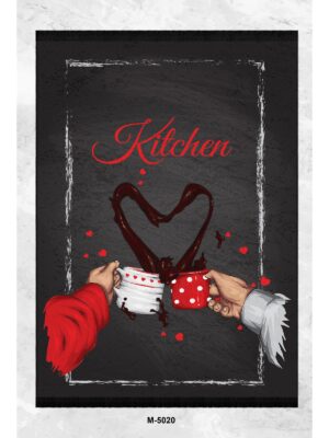 Alternative view of Chef Koleksiyon Coffee Mutfak Halıları, Mutfak Yollukları, Kaymaz Pamuk Taban Yıkanabilir Halılar