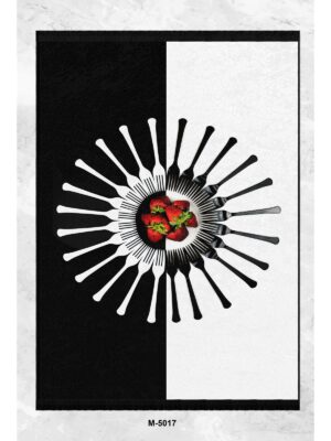 Alternative view of Chef Koleksiyon Damalı Mutfak Halıları, Mutfak Yollukları, Kaymaz Pamuk Taban Yıkanabilir Halılar