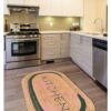 Kitchen Yazı Baskılı Jüt Görünümlü Dijital Baskılı Kilim, Çift Taraflı Örme Üzeri Baskı Jüt Kilim