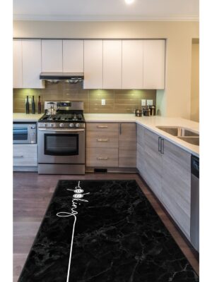 Chef Koleksiyon Mutfak Halıları, Mutfak Yollukları, Kaymaz Pamuk Taban Yıkanabilir Halılar