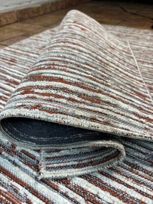 Alternative view of Scherbatsky Makine Dokuması Pamuklu Kaymaz Taban Şönil Modern 2 Li Banyo Paspas Takımı