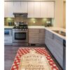 Chef Koleksiyon Mutfak Halıları, Mutfak Yollukları, Kaymaz Pamuk Taban Yıkanabilir Halılar