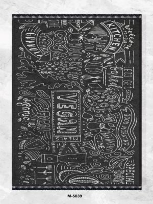 Alternative view of Chef Koleksiyon Mutfak Halıları, Mutfak Yollukları, Kaymaz Pamuk Taban Yıkanabilir Halılar