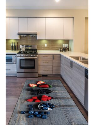 Chef Koleksiyon Mutfak Halıları, Mutfak Yollukları, Kaymaz Pamuk Taban Yıkanabilir Halılar