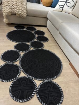 Snake Hasır Jüt Bej Yolluk Halı Kilim – görsel 51