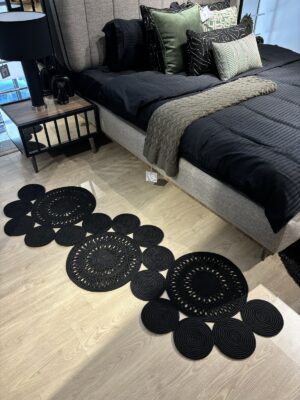 Snake Hasır Jüt Bej Yolluk Halı Kilim – görsel 54
