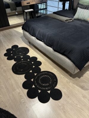 Snake Hasır Jüt Bej Yolluk Halı Kilim – görsel 55