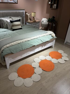 Snake Hasır Jüt Bej Yolluk Halı Kilim – görsel 63
