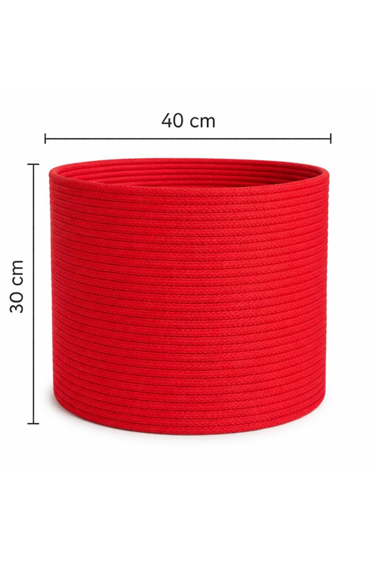 Alternative view of Amaterasu Halat Sepet – 40x30 cm – Dekoratif & Çok Amaçlı Organizer Kendinden Saplı, Çocuk O. Salon