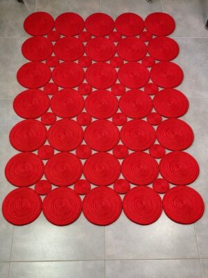 Alternative view of Blackthorn Dikdörtgen Jüt Siyah Kilim