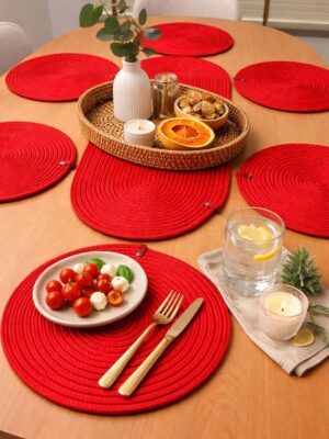 Herakles 6 adet Supla+Runner Set 33 cm -Amerikan Servis Hasır