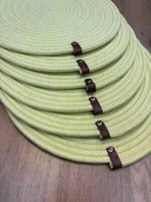 Alternative view of Linen 6 Adet Jüt Supla / Amerikan Servis Lux Sunum Tabak Altlığı