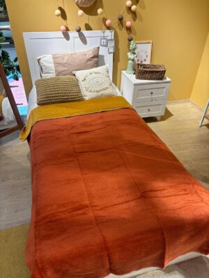 Alternative view of BohemHouse Çift Taraflı İki Renk Düz Pamuklu Kalın Yumuşak Battal Boy Battaniye 2000Gr 200x220cm