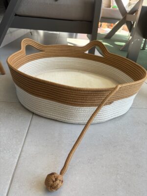 Pawly 55×55 cm Peluş İç Yüzeyli Evcil Hayvan Yatağı – Kaymaz Tabanlı Kedi & Küçük Irk Köpek Yatağı Medium – görsel 22
