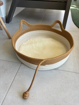 Pawly 55×55 cm Peluş İç Yüzeyli Evcil Hayvan Yatağı – Kaymaz Tabanlı Kedi & Küçük Irk Köpek Yatağı Medium – görsel 31