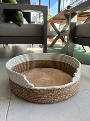 Pawly 55×55 cm Peluş İç Yüzeyli Evcil Hayvan Yatağı – Kaymaz Tabanlı Kedi & Küçük Irk Köpek Yatağı Medium – görsel 41