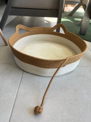 Pawly 55×55 cm Peluş İç Yüzeyli Evcil Hayvan Yatağı – Kaymaz Tabanlı Kedi & Küçük Irk Köpek Yatağı Medium – görsel 48