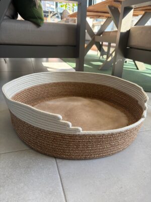 Pawly 55×55 cm Peluş İç Yüzeyli Evcil Hayvan Yatağı – Kaymaz Tabanlı Kedi & Küçük Irk Köpek Yatağı Medium – görsel 62
