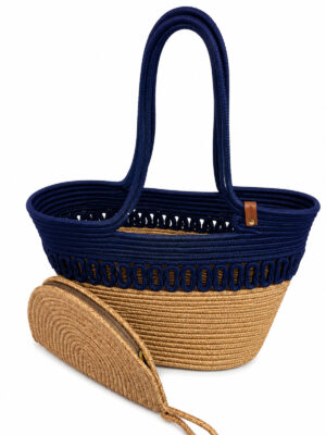 Aya Trikot Omuz Çantası + Moss Clutch 2’li Kadın Hasır Çanta Seti Büyük Omuz Çantası ve Clutch El Yapımı Yazlık – görsel 25