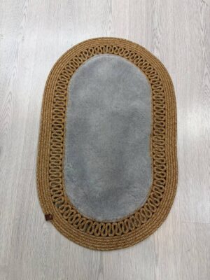 Nerissa 2'li Peluşlu Banyo Paspas Seti Yuvarlak ve Oval Paspas Takımları, Kaymaz Tabanlı, Yumuşak Dokulu, Şık ve Dekoratif Banyo Halısı, Modern Tasarım - Görsel 74