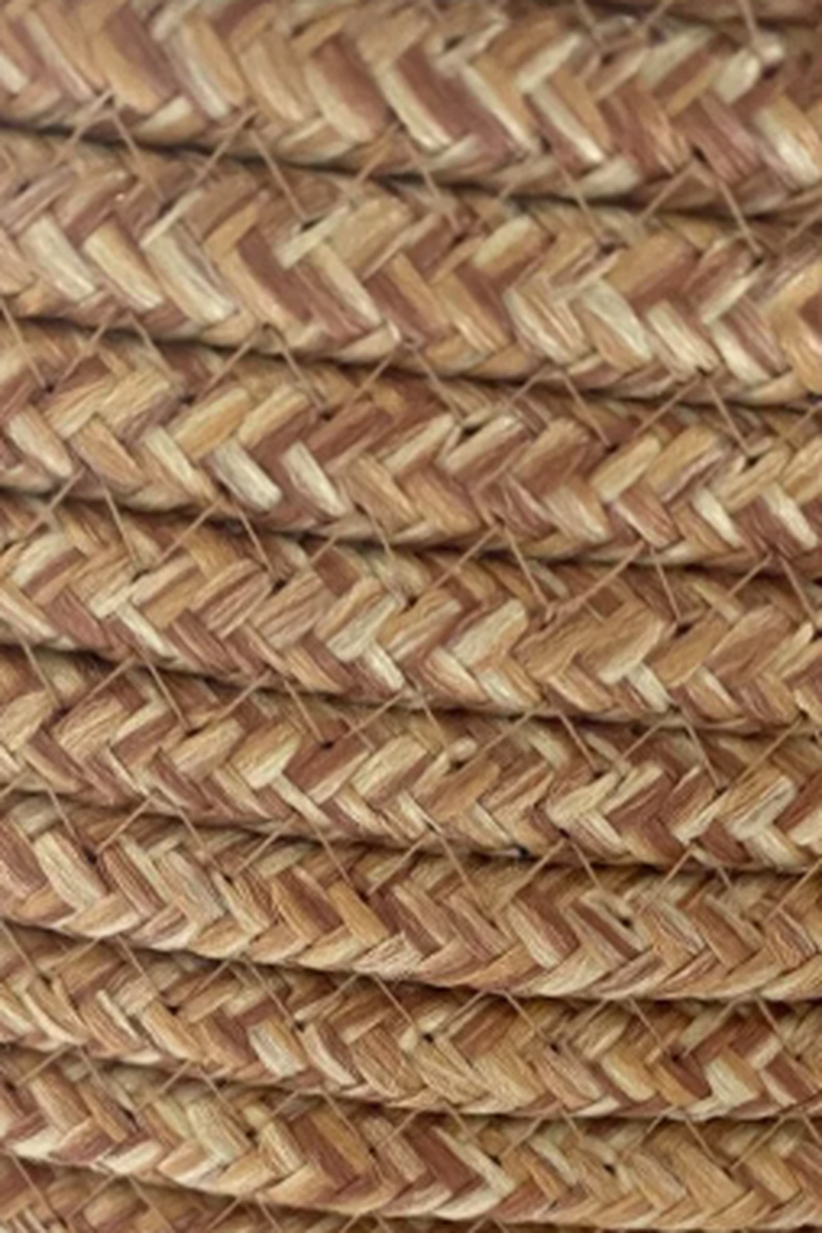 Nessa 25x25 Çöp Kovası, Soğan Saklama Kutusu, Dekoratif Çöp Sepeti, Kapaklı Hasır Sepet, Örgü Sepet, Çok Amaçlı Saklama Sepeti, Mutfak Organizer, Banyo ve Ofis Çöp Kovası, Galoş Sepeti, Patates Sepeti - Görsel 4